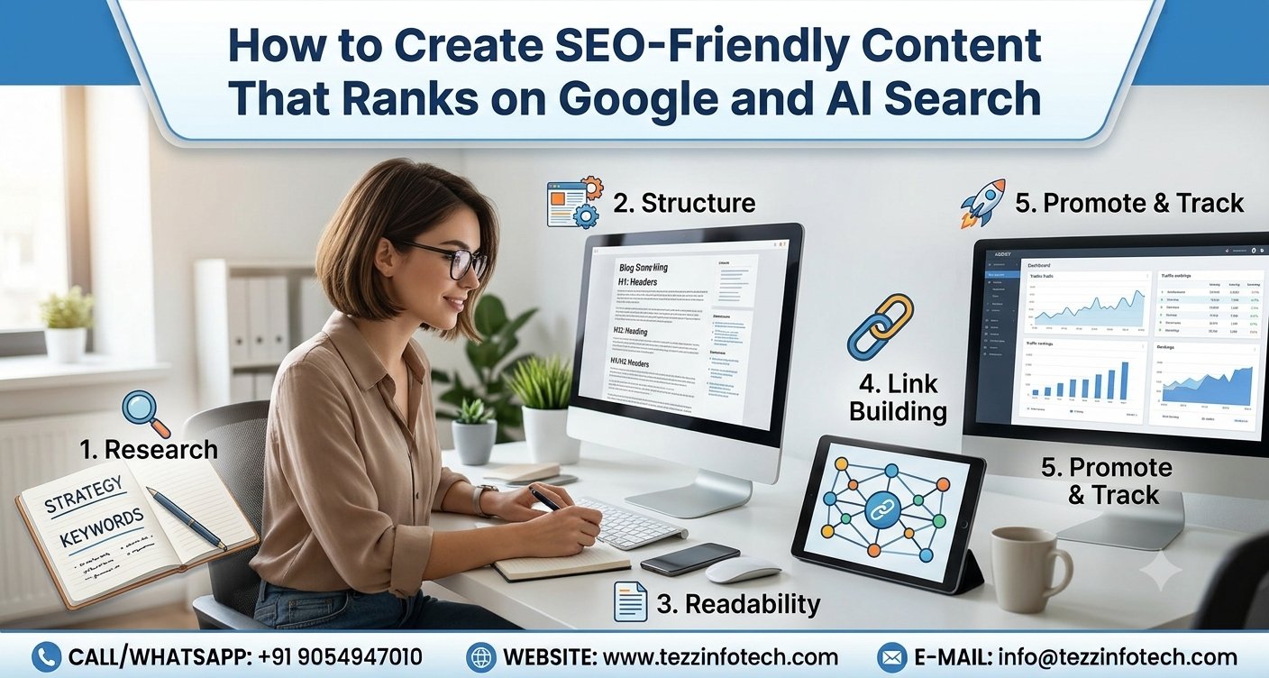 How to Create SEO-Friendly Content for Google & AI Search